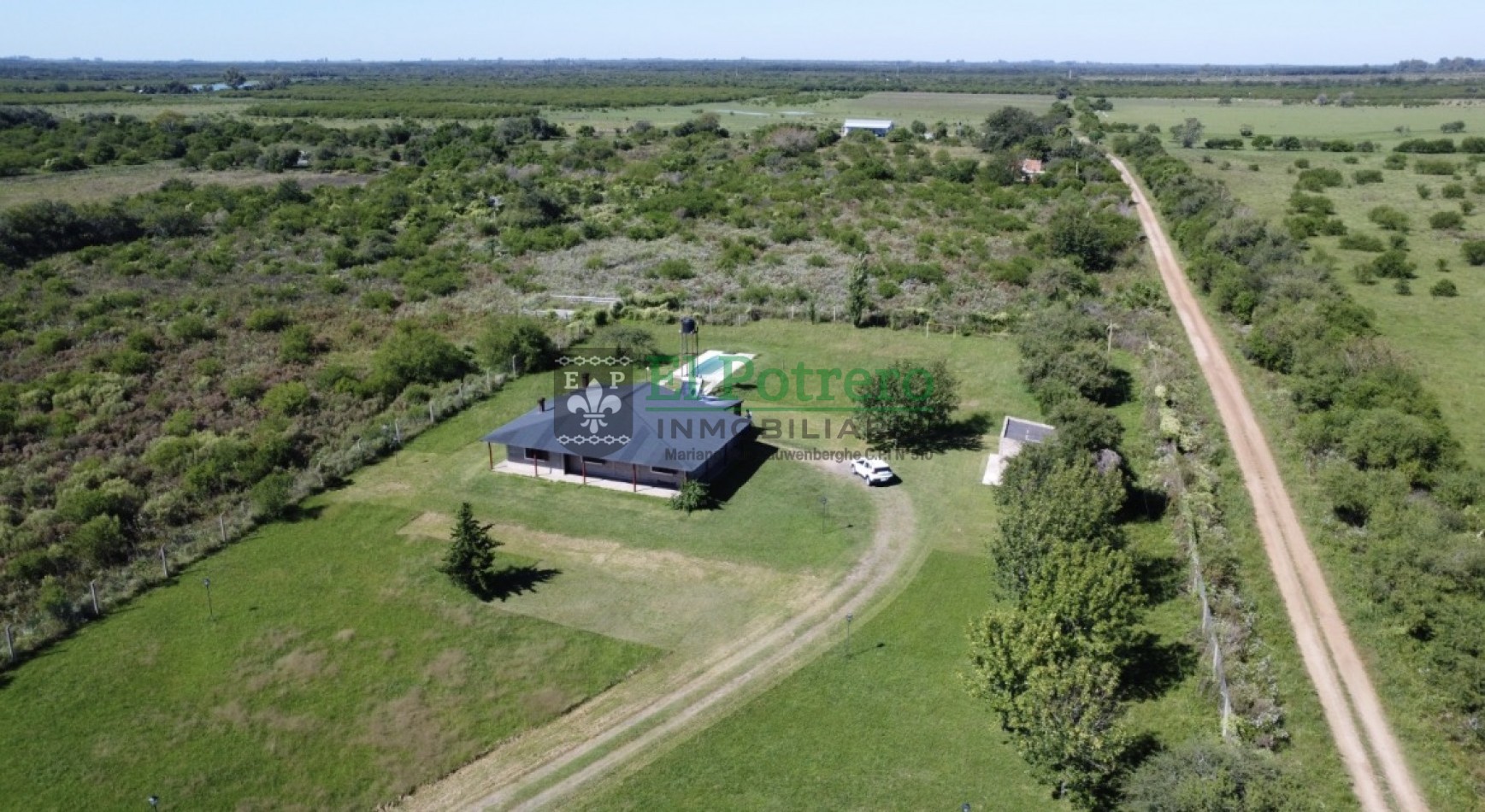 Quinta sobre ruta 18
