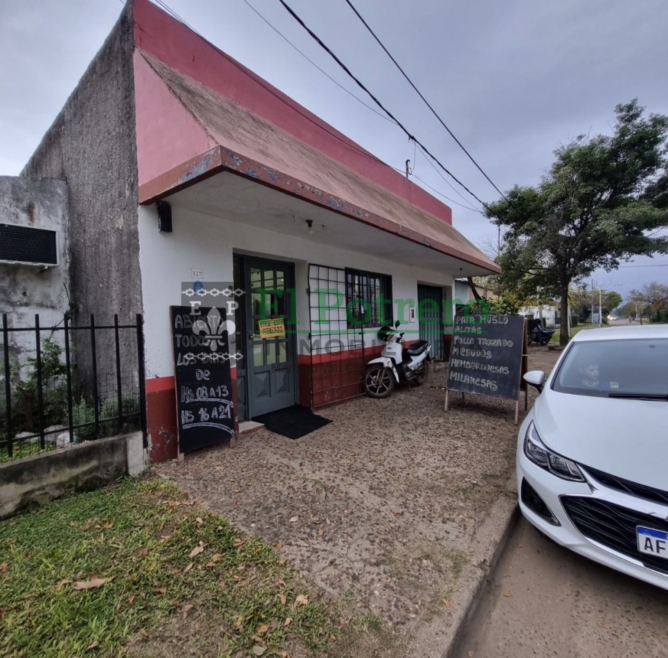 Local sobre asfalto