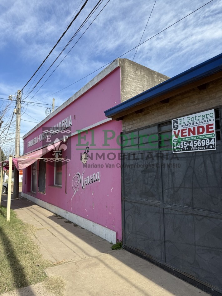 EN VENTA LOCAL + CASA