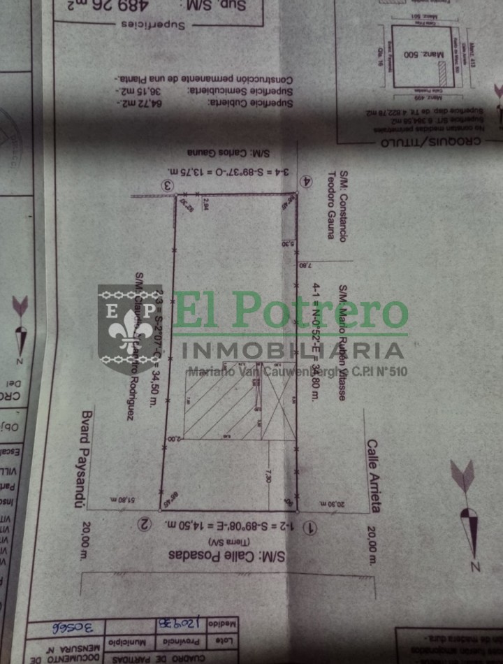 Casa y galpon 