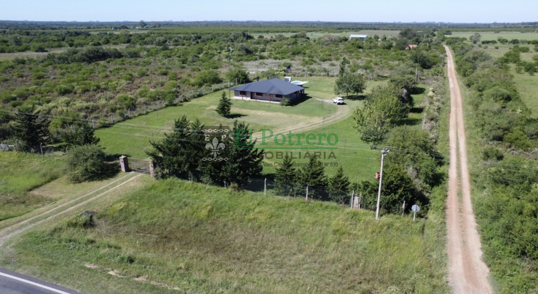Quinta sobre ruta 18