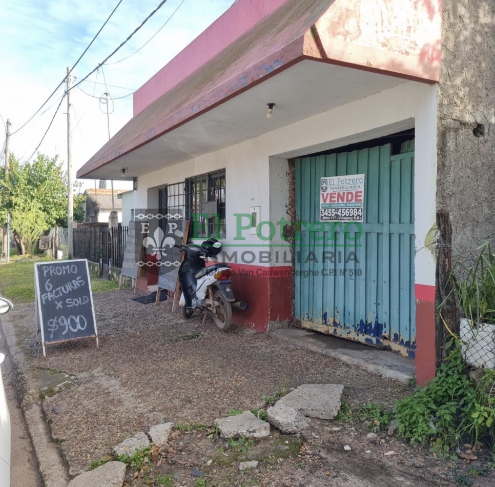 Local sobre asfalto