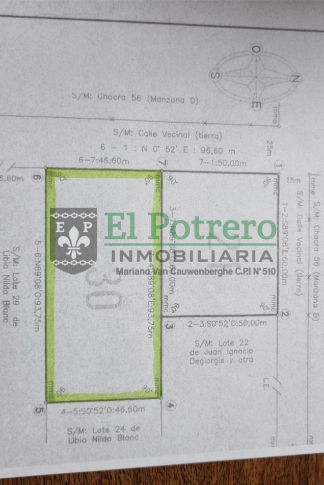 Lote zona Seol