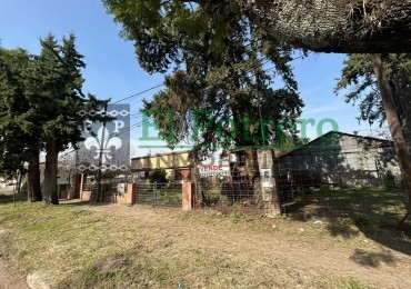 Casa + terreno + galpon 